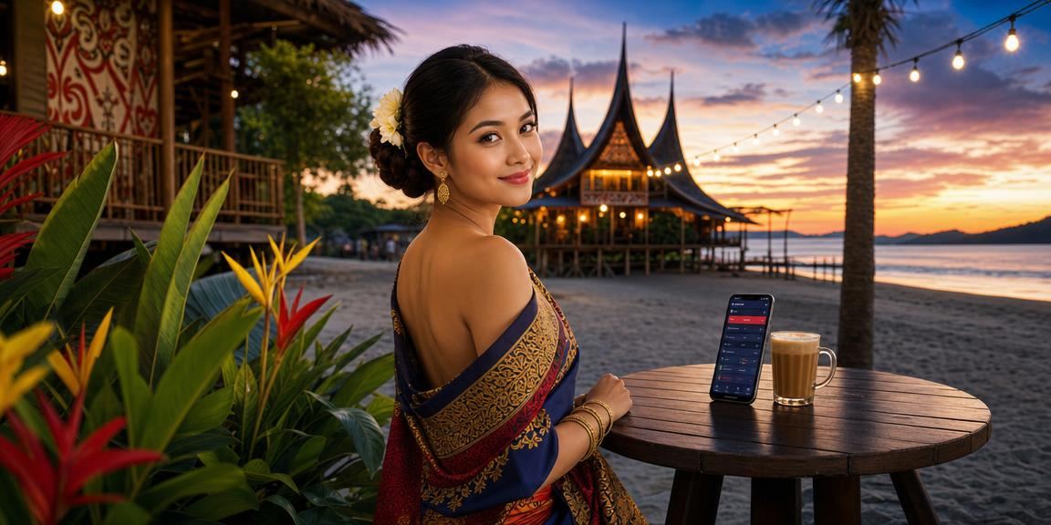 Pemain Sarawak menggunakan telefon bimbit untuk main loteri dalam talian